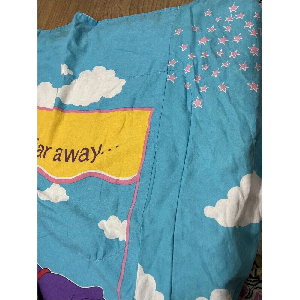 Vintage Teletubbies Twin Comforter Bedding 2-sided READ Tinky Winky Dipsy
